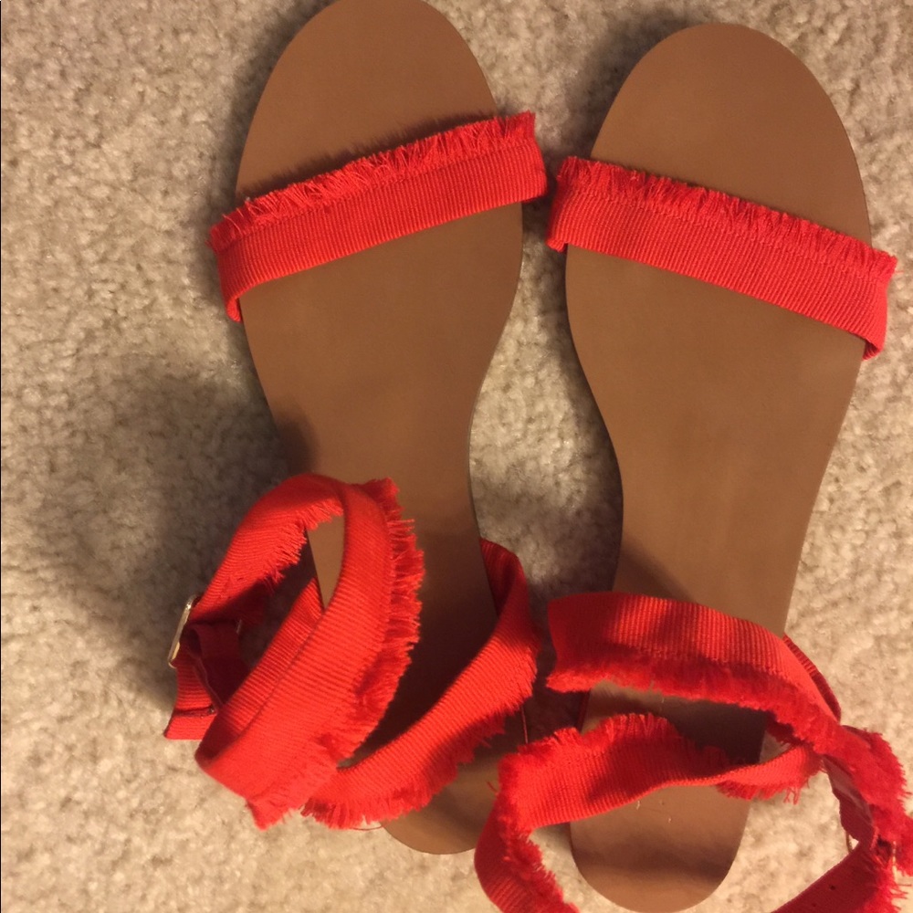 Jcrew flat sandals